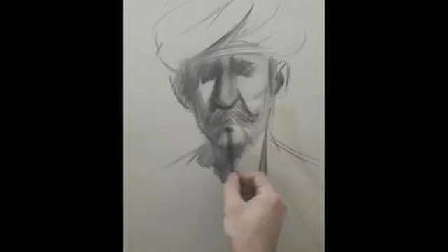 طراحی پرتره
