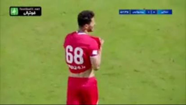 خلاصه بازی نساجی و پرسپولیس با دبل ارونوف