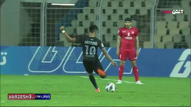 گل اول گوا به پرسپولیس