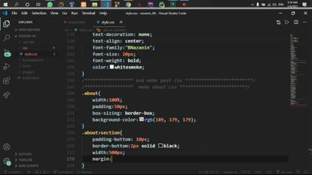 آموزش css قسمت سی و یکم