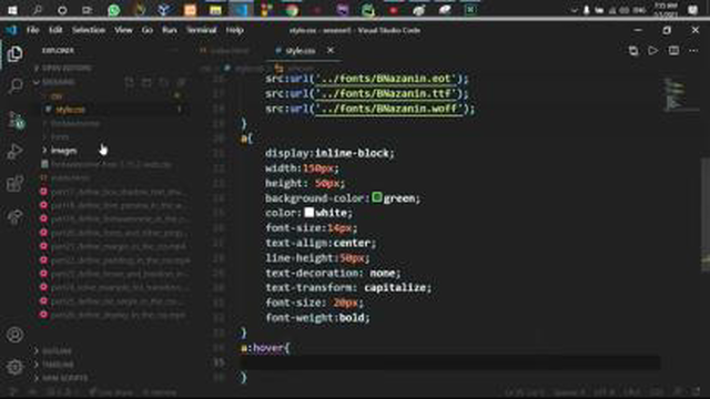 آموزش css قسمت بیست و هفتم