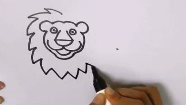 نقاشی شیر