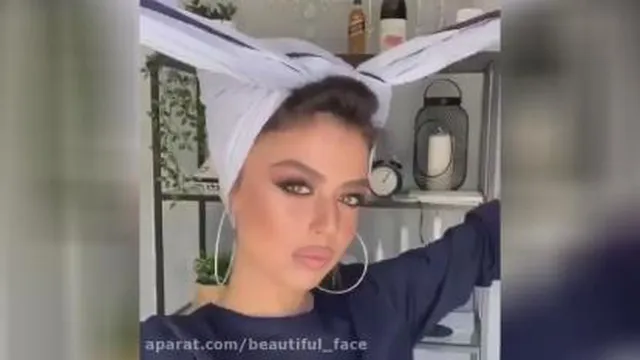 بستن شال و روسری