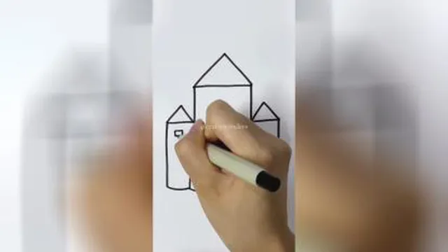 نقاشی قلعه