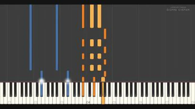 Giorni Dispari - Ludovico Einaudi Synthesia Pian
