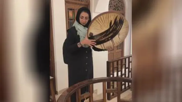 دف نوازی عالی توسط عاطفه آبیارپور