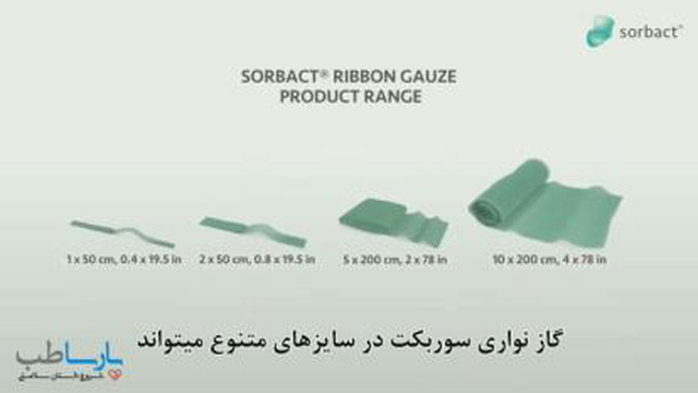 پانسمان گاز نواری سوربکت