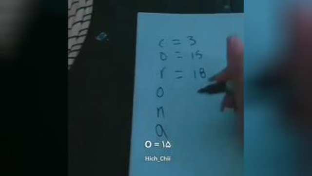 " کرونا = 666 عدد شیطان "