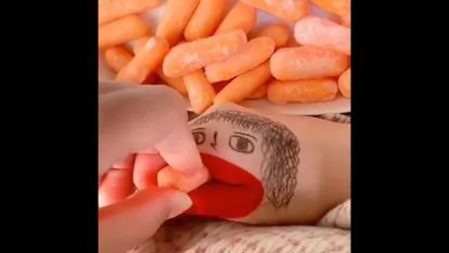 پفک خوردن