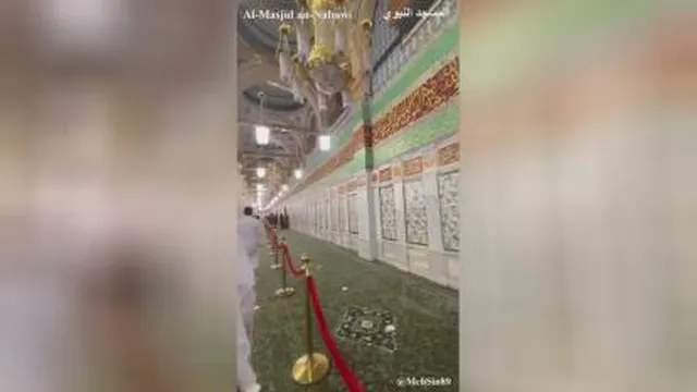 زیارت مسجدالنبی(ص) روزیتان شود ان شالله