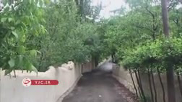 طبیعت زیبای استان همدان ،باغهای اطراف گنجنامه😍😍🌋
