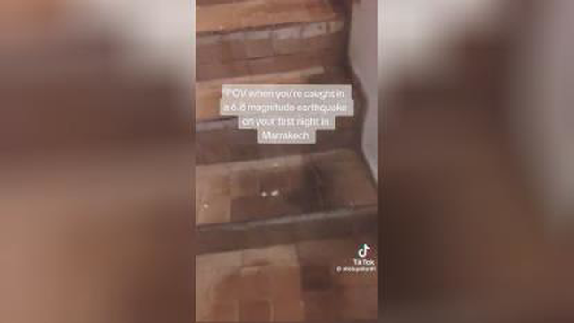 ویدویی جدید از لحظه وحشتناک وقوع زلزله در مراکش