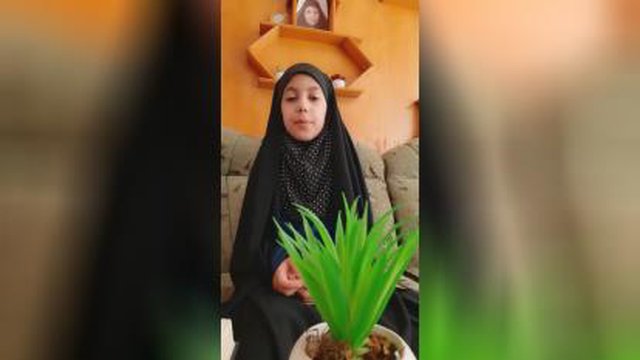 قرآن خوانی خانم نازنین زهرا غلامی