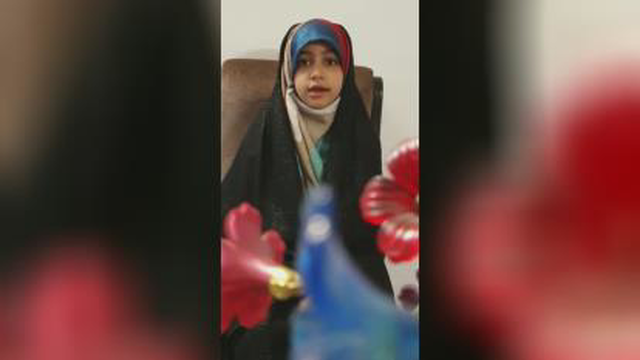 قرآن خوانی خانم ثمین منبررو
