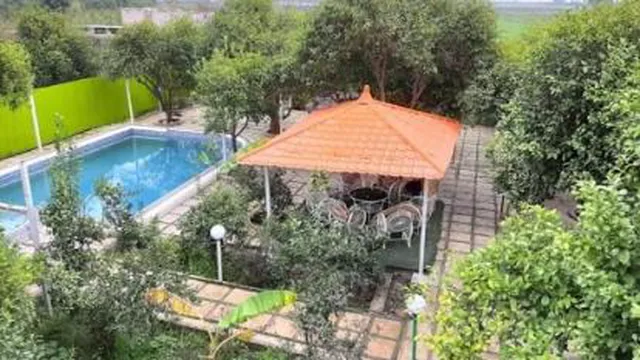 خانه باغ بسبار زیبا و مجلل در گورک بوشهر