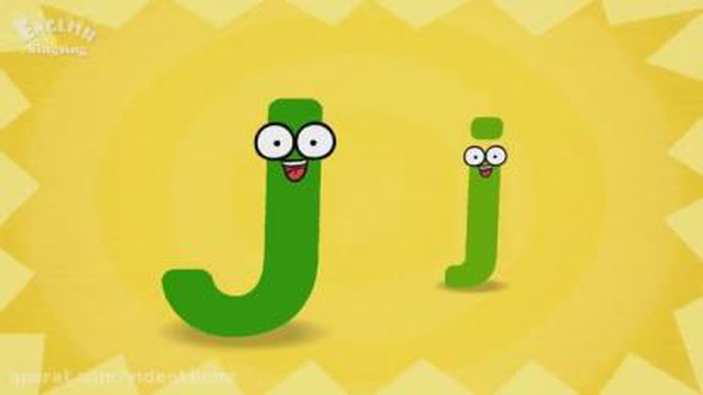 اموزش حرف انگلیسیjJ