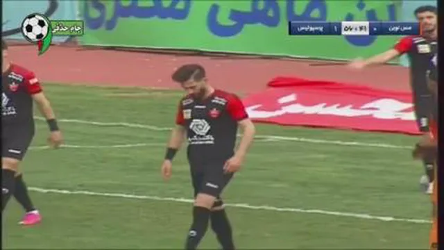 خلاصه مسابقه مس نوین کرمان 0_3 پرسپولیس