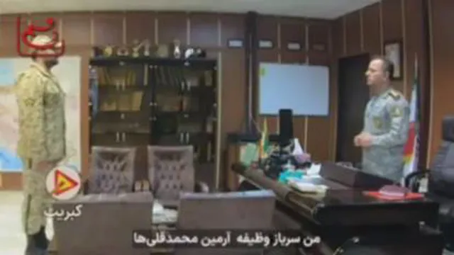 یه حرکت فوق العاده زیبا و قابل تحسین در پادگان ارتش