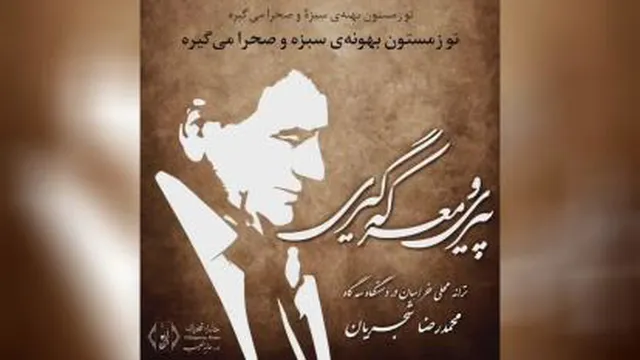 موزیک شاد : دانلود رایگان آهنگ پیری و معرکه گیری - استاد شجریان