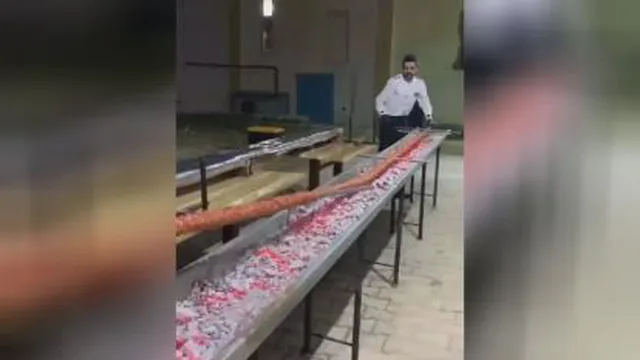 دیدنیها : به این میگند کباب