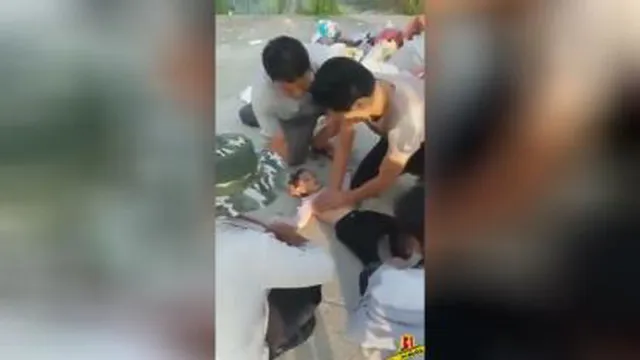 نجات بچه از مرگ