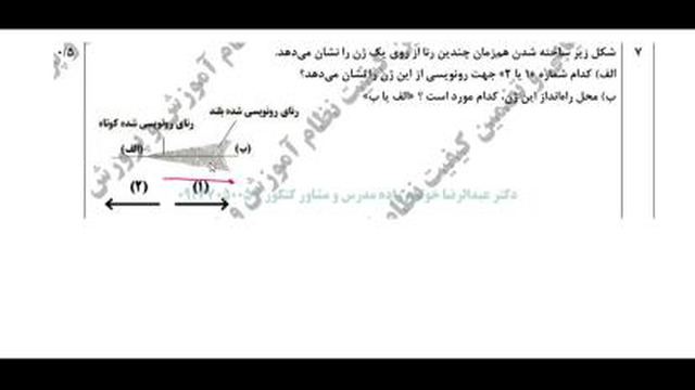 حل تشریحی سوالات زیست شناسی آزمون نهایی دی ماه 1401 سال دوازدهم