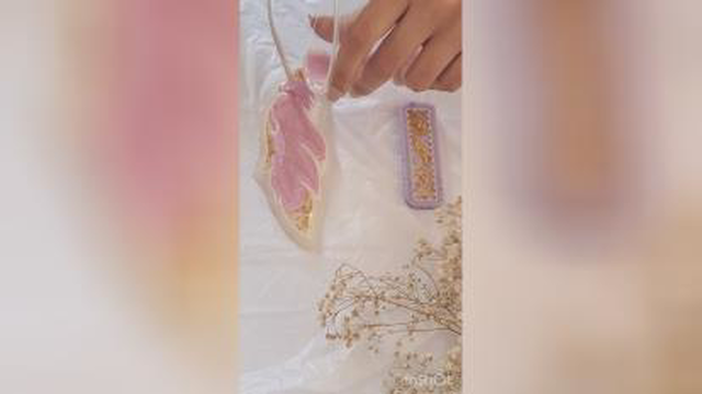 ساخت گیره مو و بوکمارک رزینی