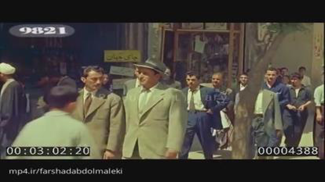 تهران و اصفهان قدیم( رنگی شده )