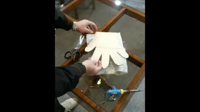 ساخت ساده دستکش یکبارمصرف