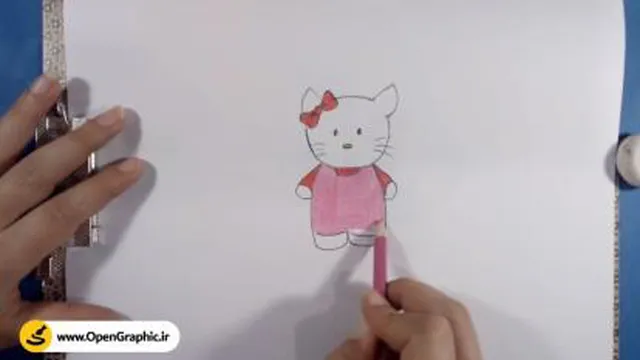 آموزش نقاشی کیتی به کودکان