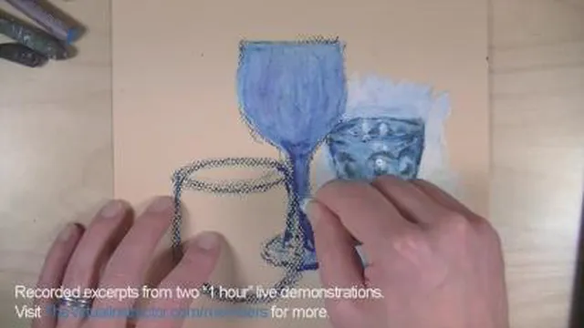آموزش طراحی شیشه با پاستل