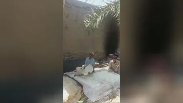 مدل عجیب پخت نان