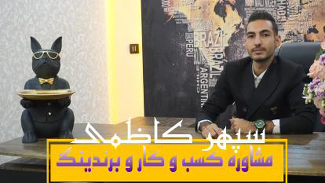 سپهر کاظمی مشاور کسب و کار و برندینگ
