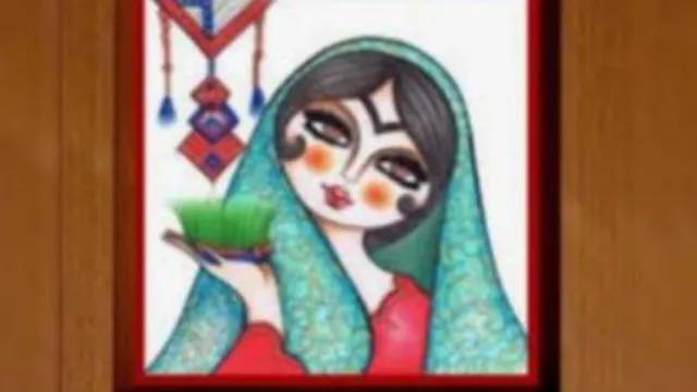 نقاشی روی چوب