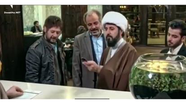 سکانس خیلی تماشایی از سریال طنز نون خ برخورد نورالدین و دامادش با روحانی محل