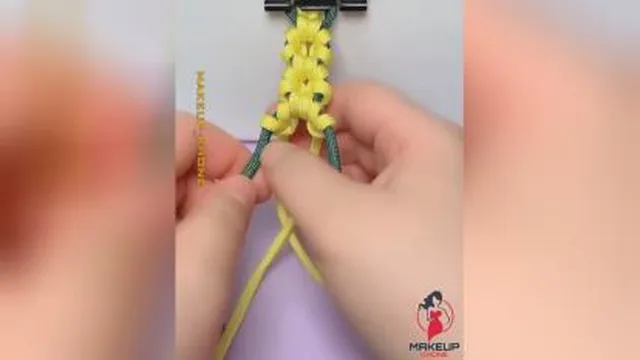 دخترادست بند ببافید هدیه بدید🤗🍏(سری1)