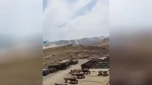 ببینید زلزله با کوههای بوشهر چه می کند
