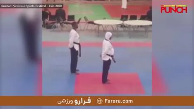(ویدئو) تکواندوکار باردار طلا گرفت!