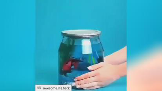کاردستی باشیشه مربا وسس
