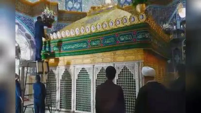 بارکاه حضرت معصومه(س) در روز میلاد