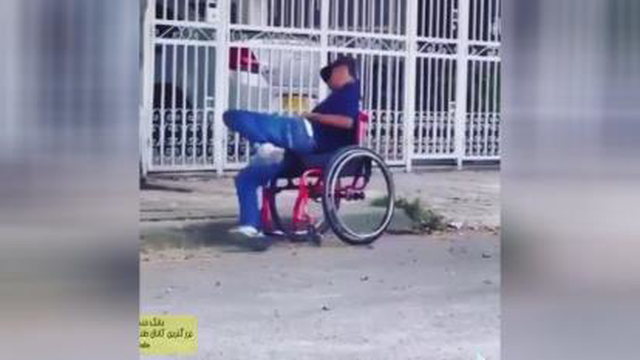دوربین مخفی،انسان فلجی که یک دفعی خوب شد🤣🤣