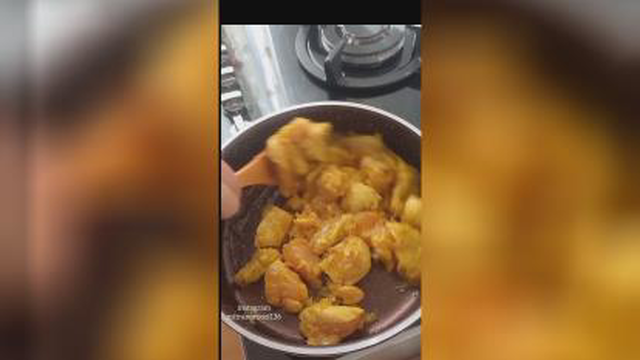 غذای مرغ پرتقالی ، مرغ شکم پر
