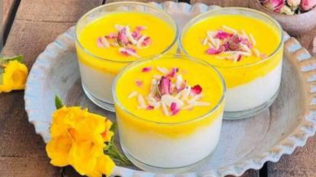 فرنی لذیذ و خوشمزه😍