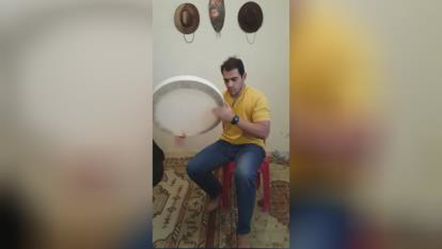 اجرای دف استاد ریاحی