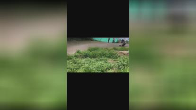 حادثه در پیست موتور سواری