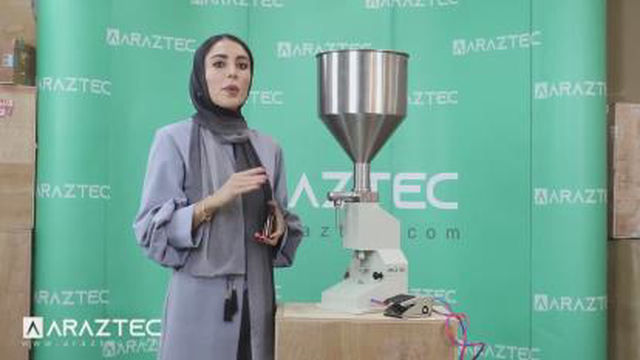 دستگاه پرکن فول پنوماتیک مایعات آرازتک