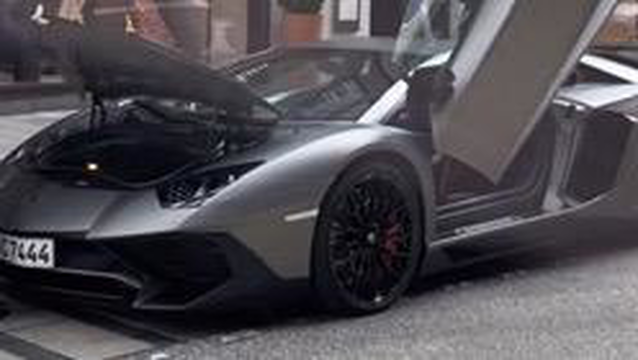 The luxury cars