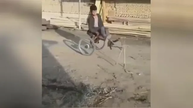 دوچرخه ی جدید😂