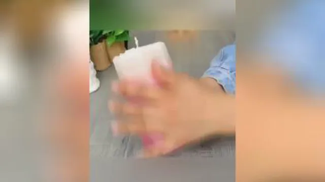 شمع آرایی با گل طبیعی
