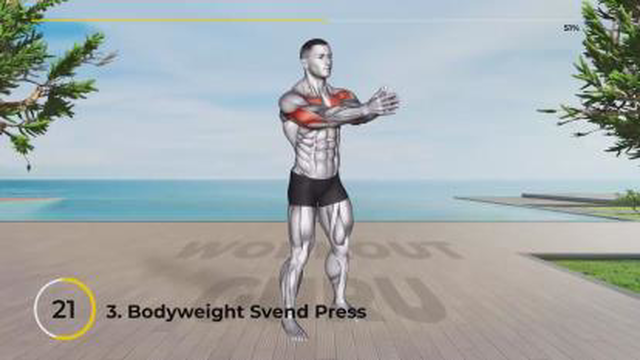 تقویت عضلات سینه و سرشانه Strengthen chest and shoulder muscles